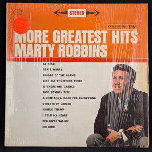 Marty Robbins More Greatest Hits Columbia 1961 Vinyl Record LP