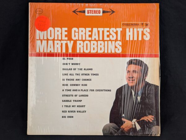 Marty Robbins More Greatest Hits Columbia 1961 Vinyl Record LP