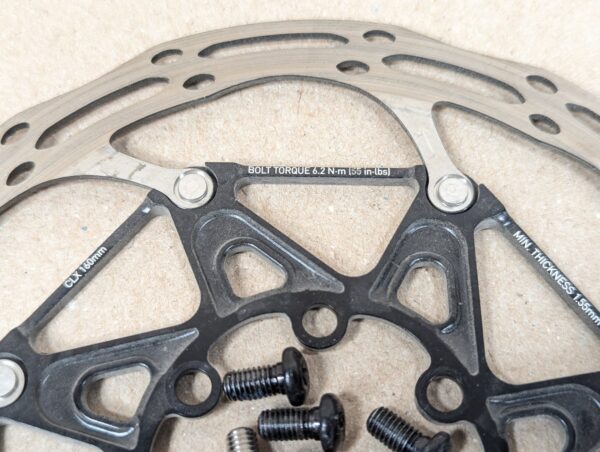 SRAM Centerline X 160mm Two-Piece Disc Brake Rotor Aluminum Spider Steel Surface