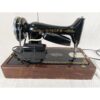 Vintage Singer Model 99K Sewing Machine 1950s w/ Bentwood Case Serial AE503328
