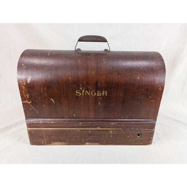 Vintage Singer Model 99K Sewing Machine 1950s w/ Bentwood Case Serial AE503328