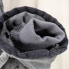 Carhartt Jacket Mens XL Bartlett Sherpa Lined Gray Full Zip Faded Hooded Work