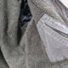 Carhartt Jacket Mens XL Bartlett Sherpa Lined Gray Full Zip Faded Hooded Work