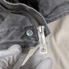 Carhartt Jacket Mens XL Bartlett Sherpa Lined Gray Full Zip Faded Hooded Work