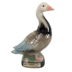 Vintage 1979 Jim Beam Blue Goose Ceramic Decanter Regal China 105 Months Old ...