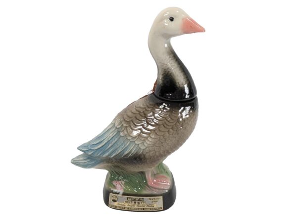 Vintage 1979 Jim Beam Blue Goose Ceramic Decanter Regal China 105 Months Old ...