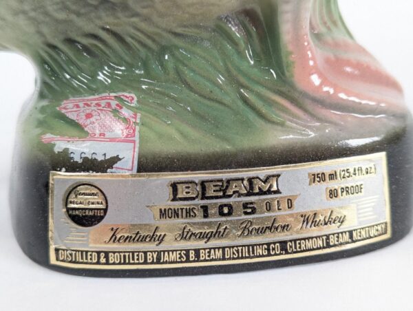 Vintage 1979 Jim Beam Blue Goose Ceramic Decanter Regal China 105 Months Old ...