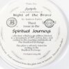 The Bradford Exchange Night of the Brave Collector Plate Andrew Farley 2000 3D