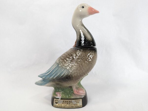 Vintage 1979 Jim Beam Blue Goose Ceramic Decanter Regal China 105 Months Old ...