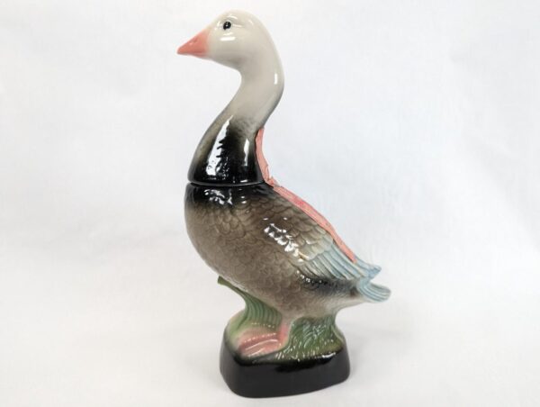 Vintage 1979 Jim Beam Blue Goose Ceramic Decanter Regal China 105 Months Old ...