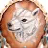 1996 Hamilton Collection Protection of the Arctic Wolf Sculpture Steve Kehrli