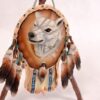 1996 Hamilton Collection Protection of the Arctic Wolf Sculpture Steve Kehrli