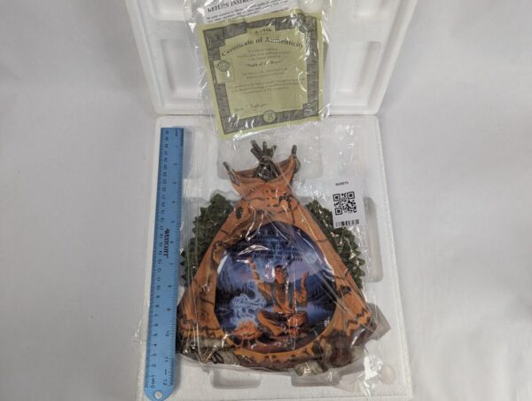 The Bradford Exchange Night of the Brave Collector Plate Andrew Farley 2000 3D