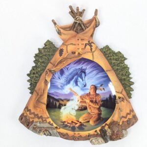Bradford Exchange Freedom's Fire Collector Plate Andrew Farley 2000 Spiritual...